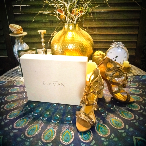 Authentic Alexander Birman Python Skin Heels - Picture 7 of 10